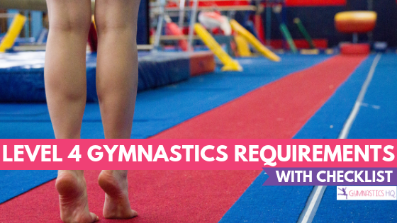 Level 4 Gymnastics Requirements