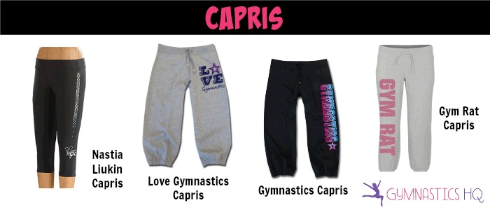 gymnastics capris