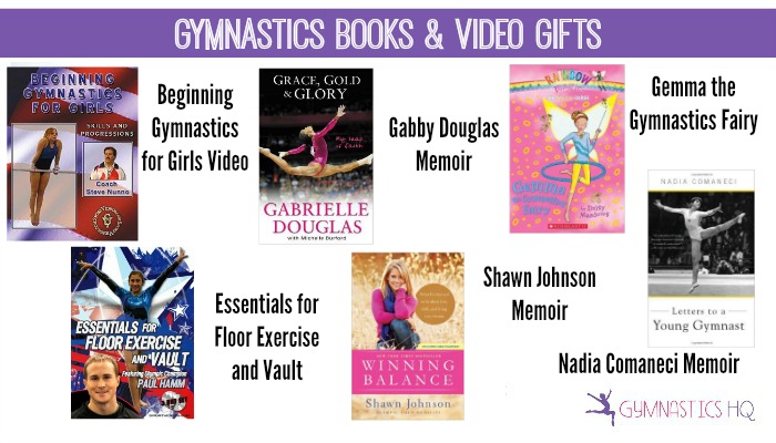 gymnastics books and video gifts