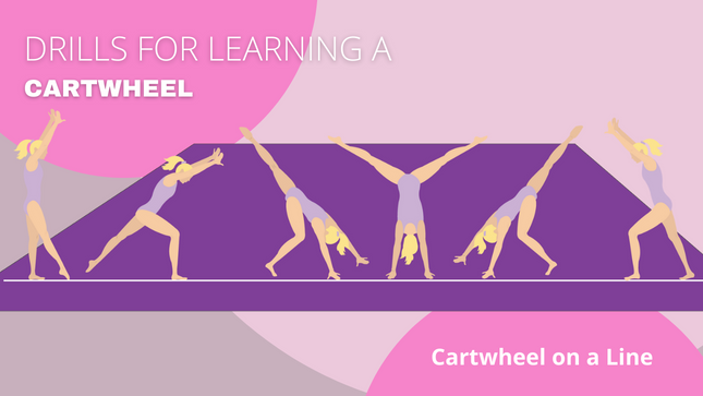 gymnastic cartwheel on line
