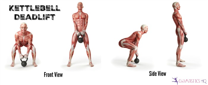 kettlebell deadlift