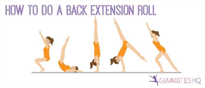 how to do a back extension roll