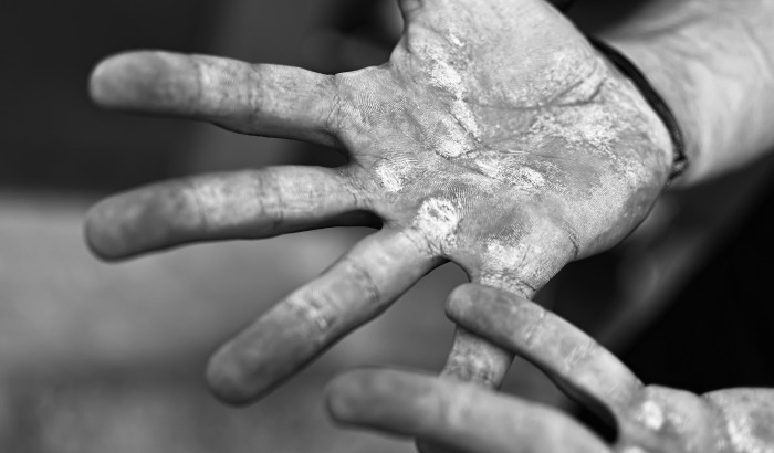 gymnast hands 