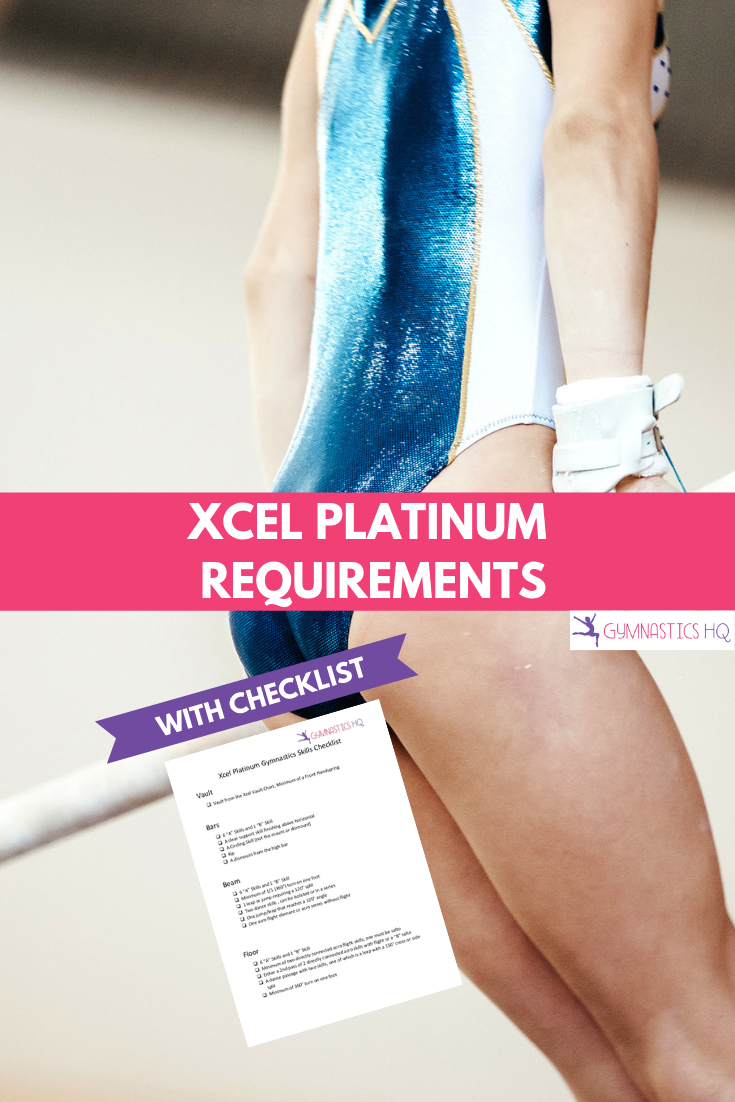 Xcel Platinum Requirements with free checklist
