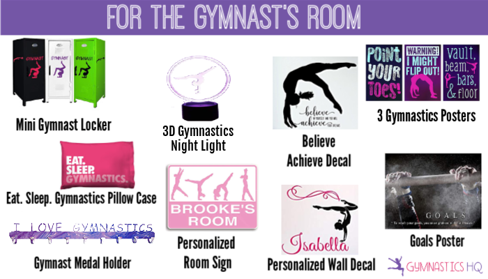 gymnastics room decor gifts