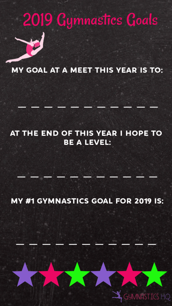 gymnastics goals instagram stories templates