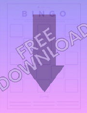 2025 New Year New Goals BINGO