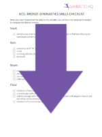Gymnastics Xcel Bronze Requirements