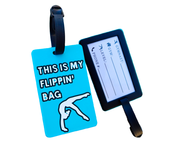 bag tag gymnastics party gift