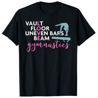love gymnastics t-shirt