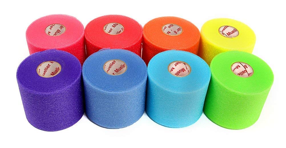 Mueller Rainbow Sports Pre-Wrap is perfect for your gymnast.