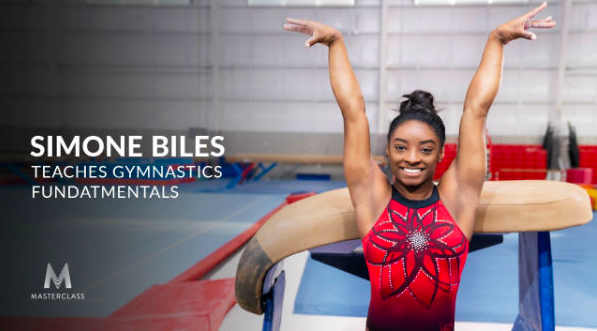 Simone Biles gymnastics masterclass