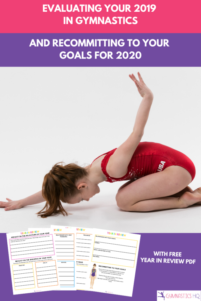 How to evaluate your 2019 and recommit to your 2020 goals in gymnastics