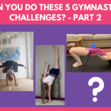 Part 2: Can You Do These 5 Gymnastics Challenges?