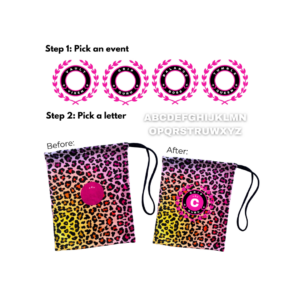 personalized gymnastics grip bag