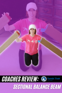 Coaches review beam