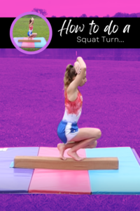 how to do a squat turn