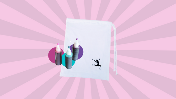 diy tie dye grip bag