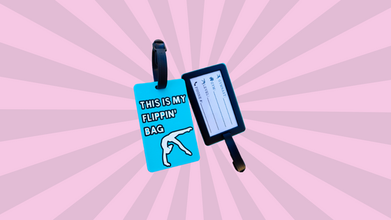 this is my flippin bag tag