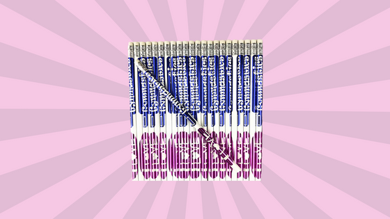 i heart gymnastics pencils