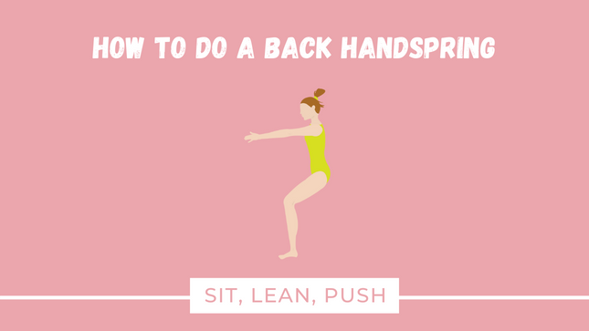 How to do a back handspring step by step