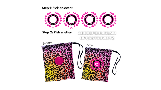 personalized grip bag