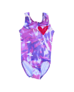 Tie-dye practice leotard