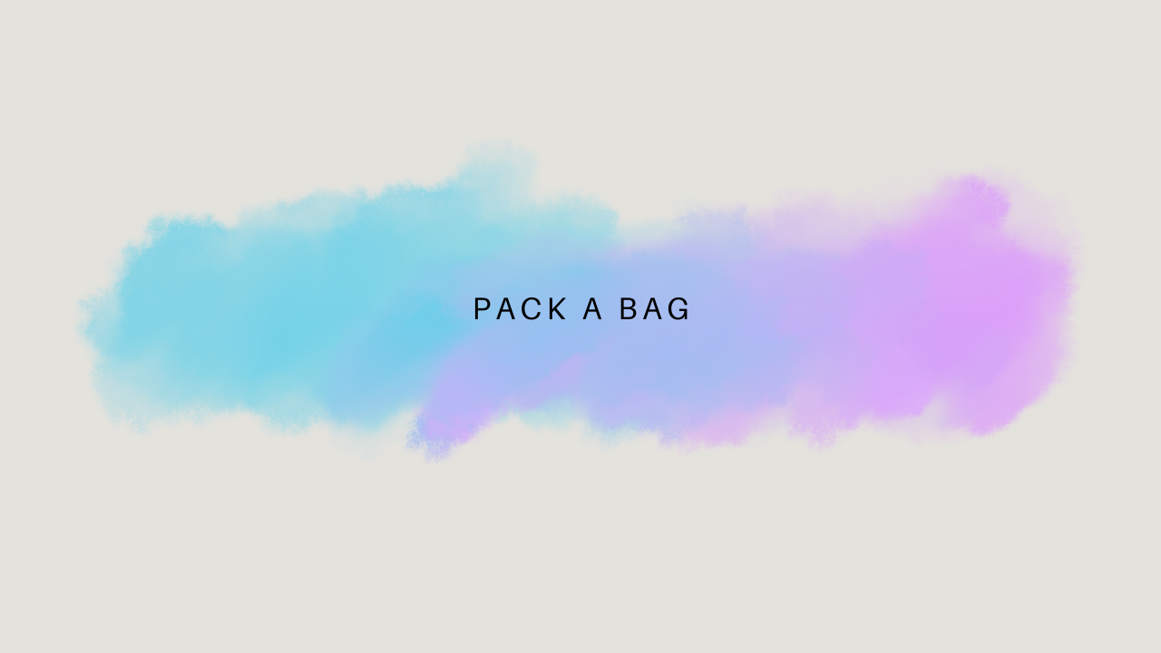 how to prep for meet pack a bag