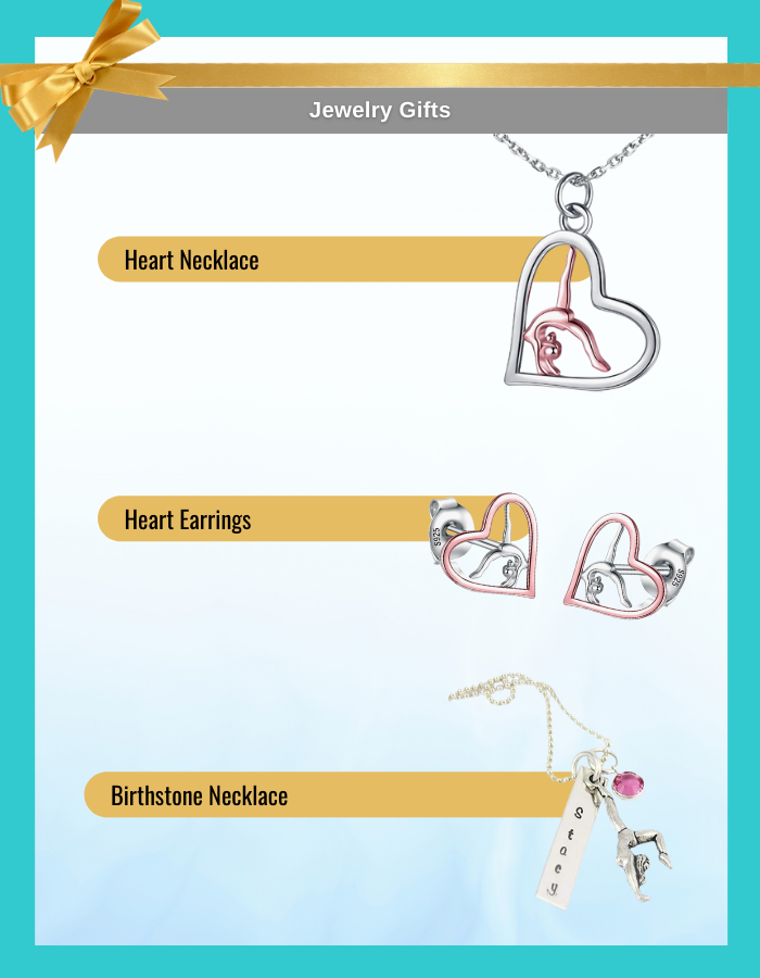 Gymnastics gift guide jewelry gifts