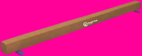 Addie Beam for Home — suede floor balance beam